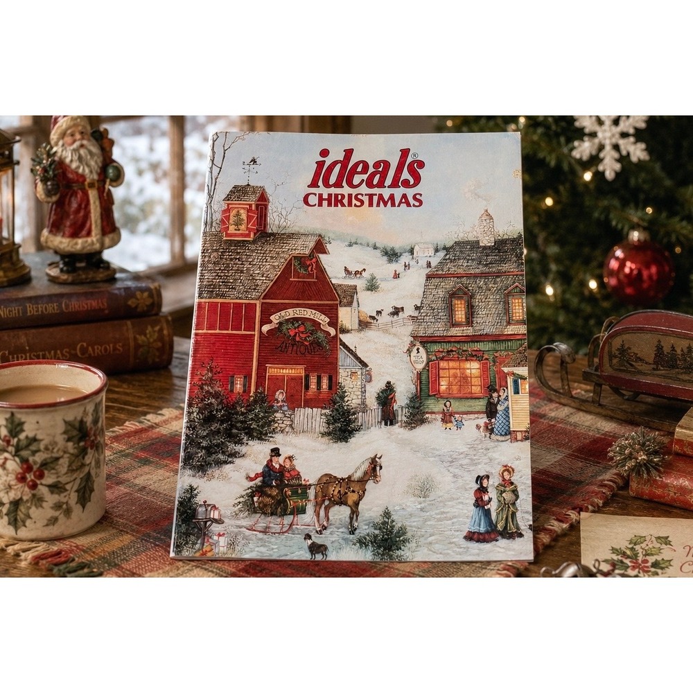 Ideals Christmas Magazine 1996 Vol 53 No 8 Vintage Holiday Stories Recipes Art